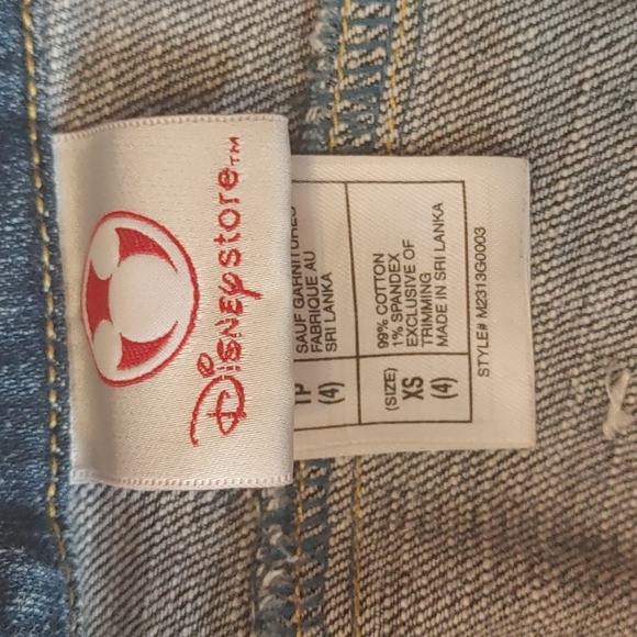 Girls Disney Princess Denim Jacket - Picture 4 of 4